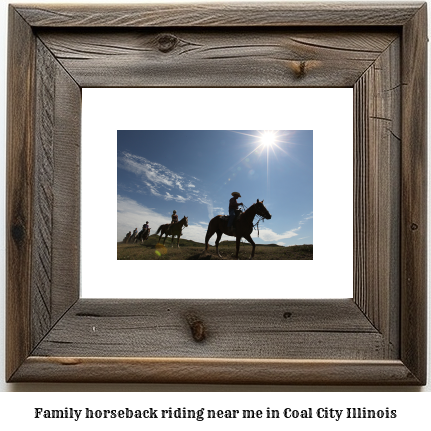 family horseback riding near me in Coal City, Illinois